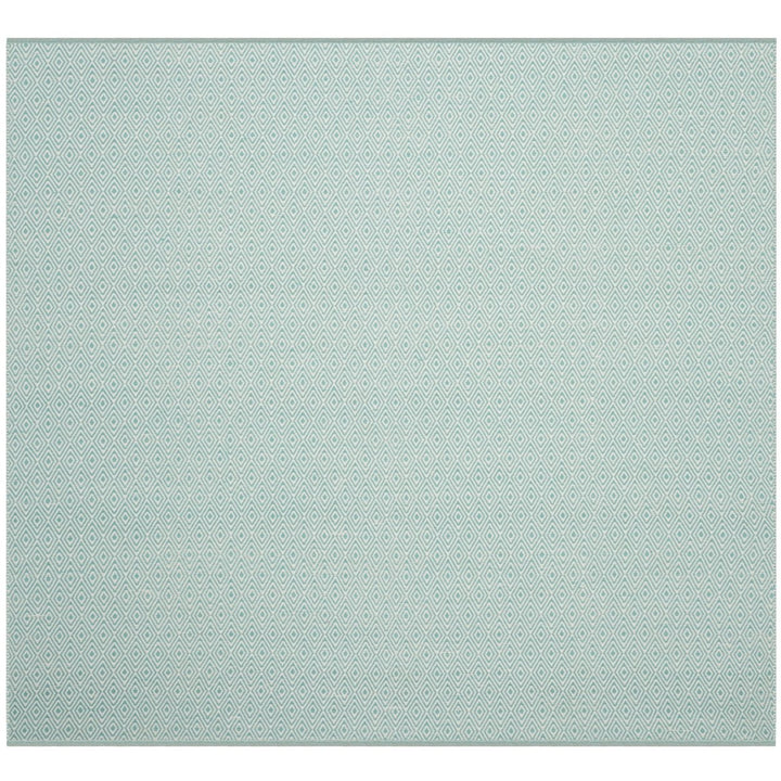 SAFAVIEH Montauk MTK515A Handwoven Ivory / Aqua Rug Image 1