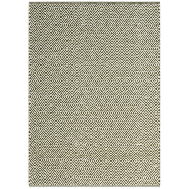 SAFAVIEH Montauk MTK515H Handwoven Ivory / Green Rug Image 1