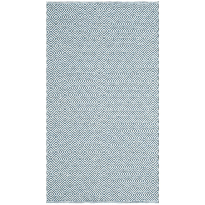 SAFAVIEH Montauk MTK515D Handwoven Ivory /Light Blue Rug Image 1