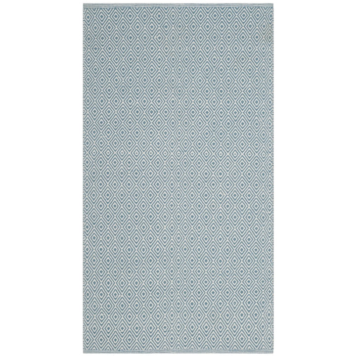 SAFAVIEH Montauk MTK515D Handwoven Ivory /Light Blue Rug Image 1