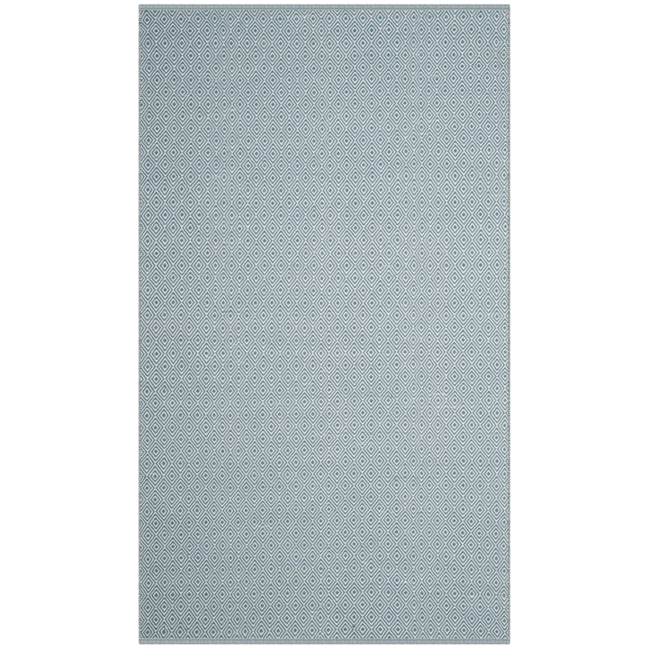 SAFAVIEH Montauk MTK515D Handwoven Ivory /Light Blue Rug Image 10