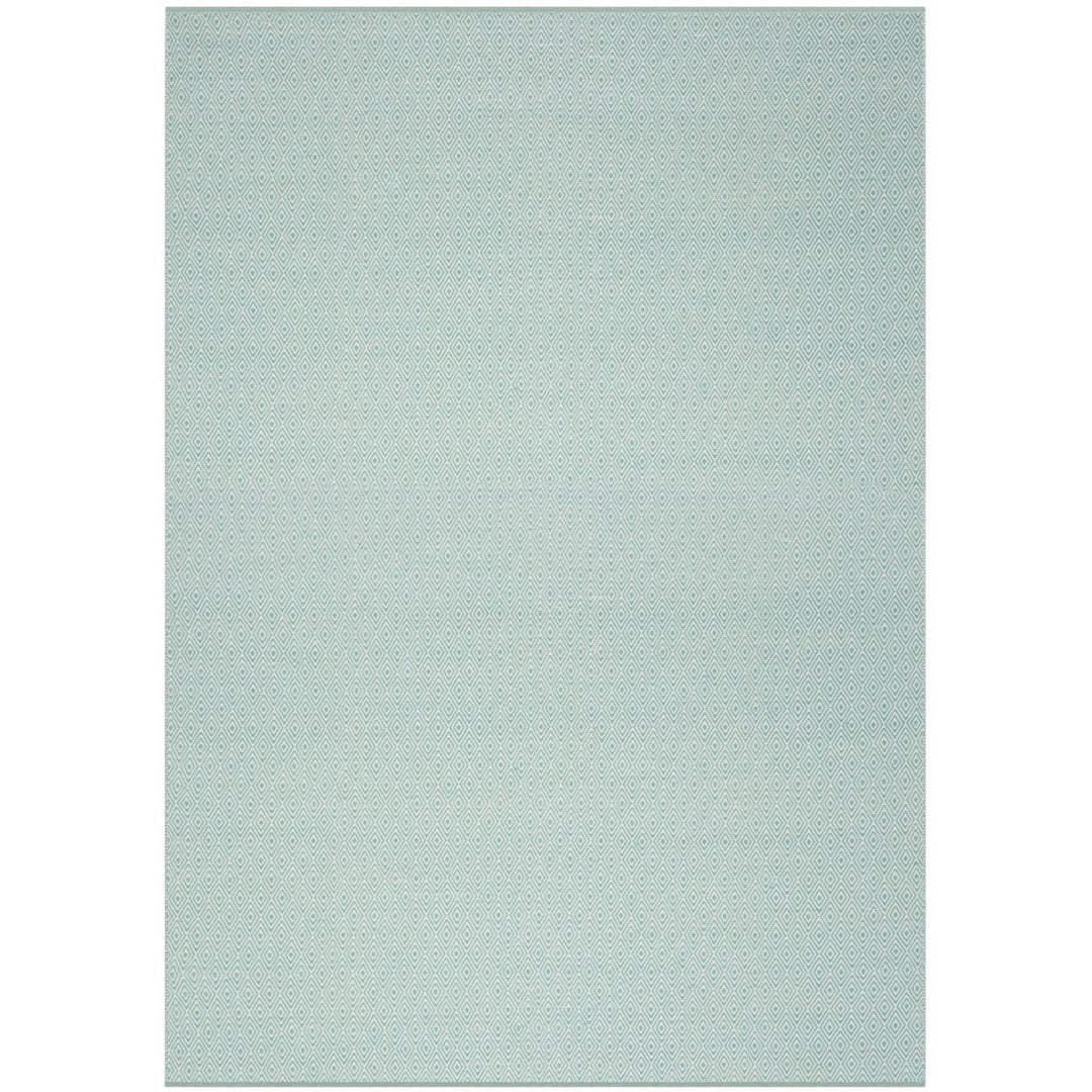 SAFAVIEH Montauk MTK515A Handwoven Ivory / Aqua Rug Image 1