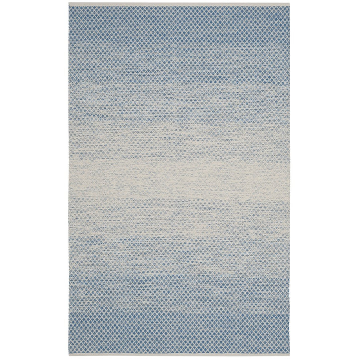 SAFAVIEH Montauk MTK601B Handwoven Blue / Ivory Rug Image 7