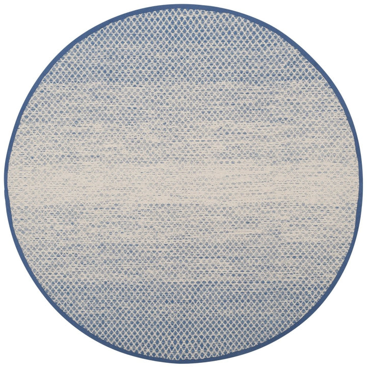 SAFAVIEH Montauk MTK601B Handwoven Blue / Ivory Rug Image 8