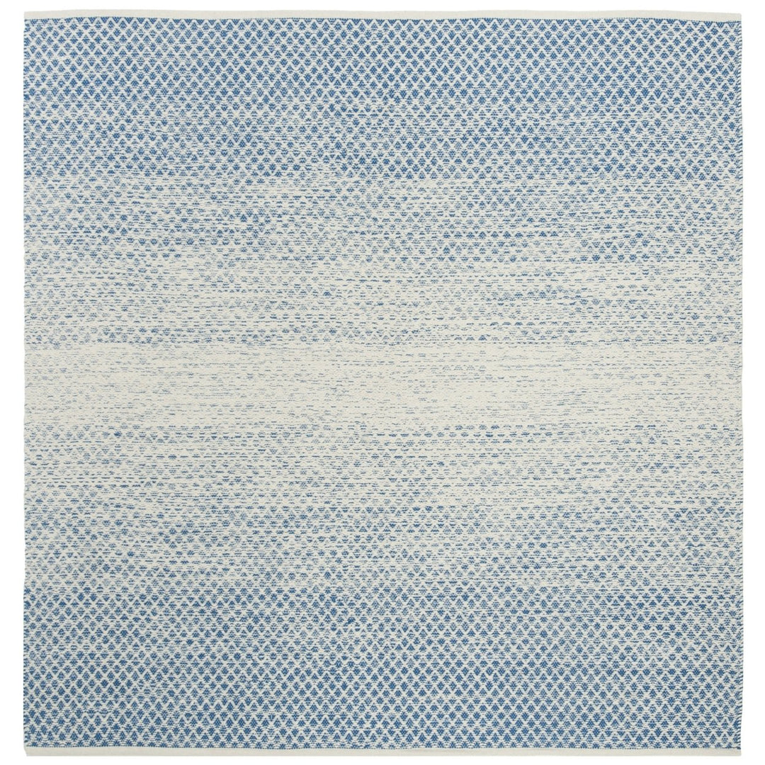 SAFAVIEH Montauk MTK601B Handwoven Blue / Ivory Rug Image 9