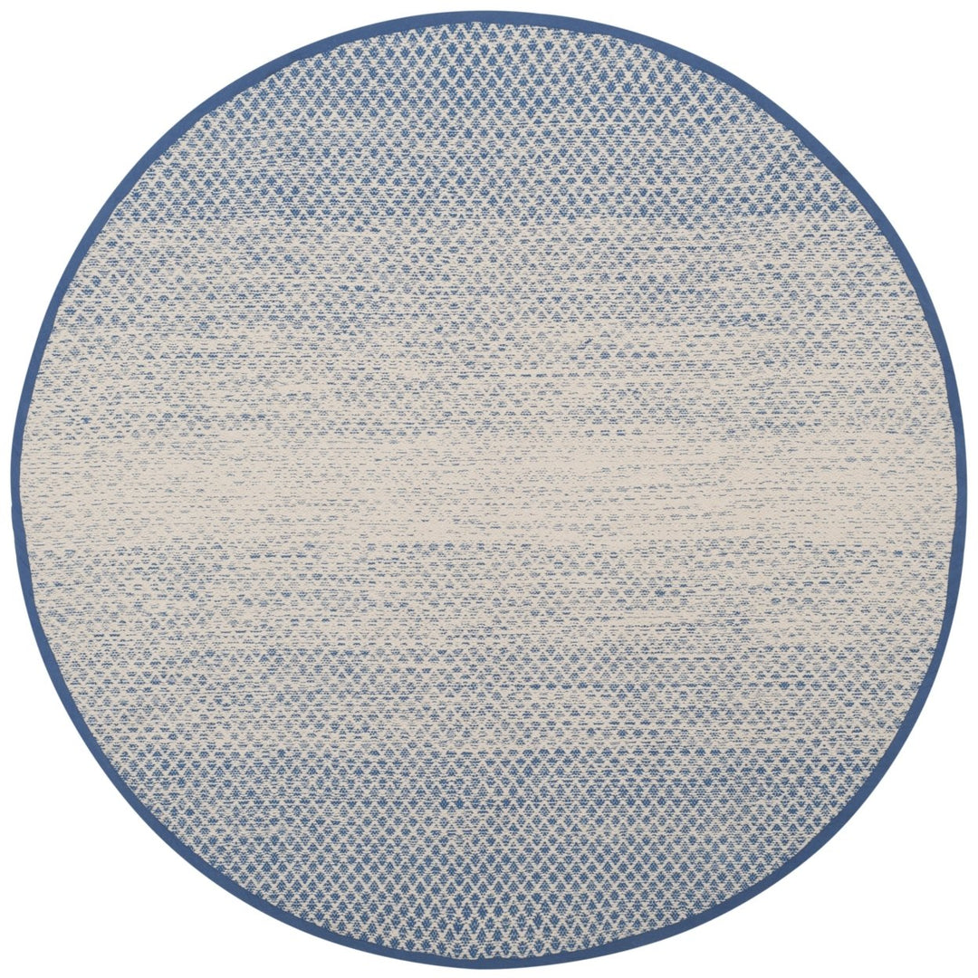 SAFAVIEH Montauk MTK601B Handwoven Blue / Ivory Rug Image 10