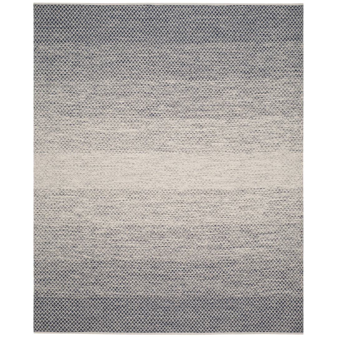 SAFAVIEH Montauk MTK601C Handwoven Navy / Ivory Rug Image 1