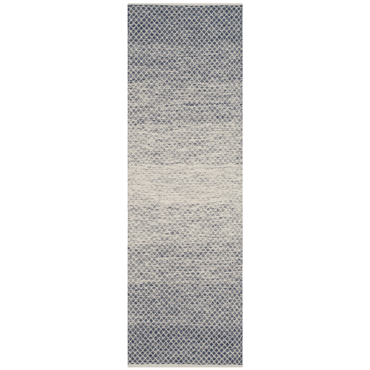 SAFAVIEH Montauk MTK601C Handwoven Navy / Ivory Rug Image 3