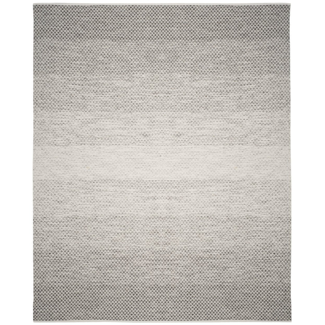 SAFAVIEH Montauk MTK601K Handwoven Light Grey /Ivory Rug Image 1