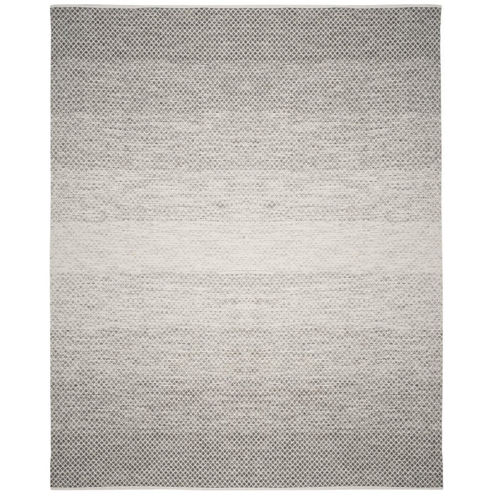 SAFAVIEH Montauk MTK601K Handwoven Light Grey /Ivory Rug Image 1