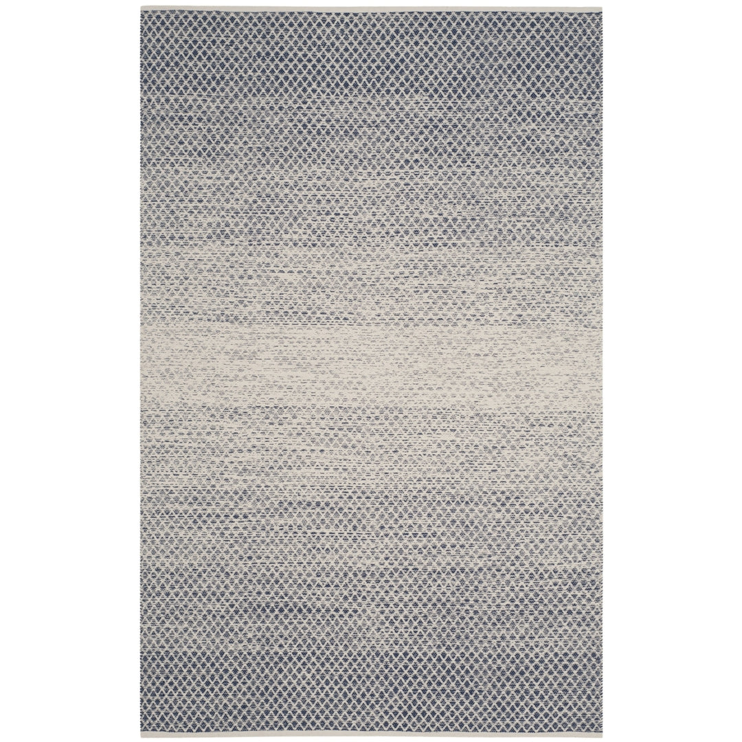 SAFAVIEH Montauk MTK601C Handwoven Navy / Ivory Rug Image 7