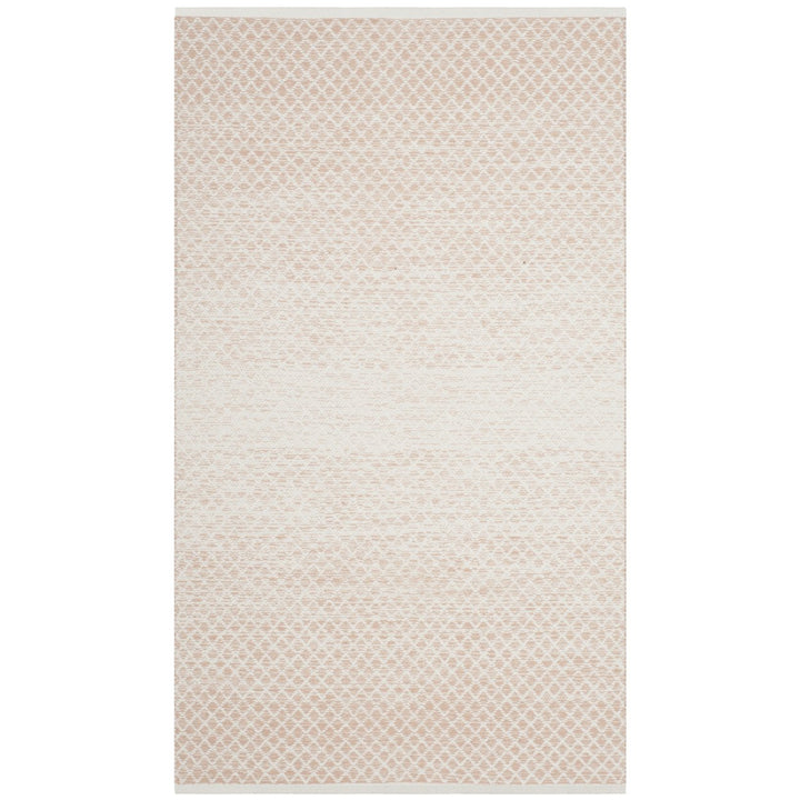 SAFAVIEH Montauk MTK601R Handwoven Beige / Ivory Rug Image 1