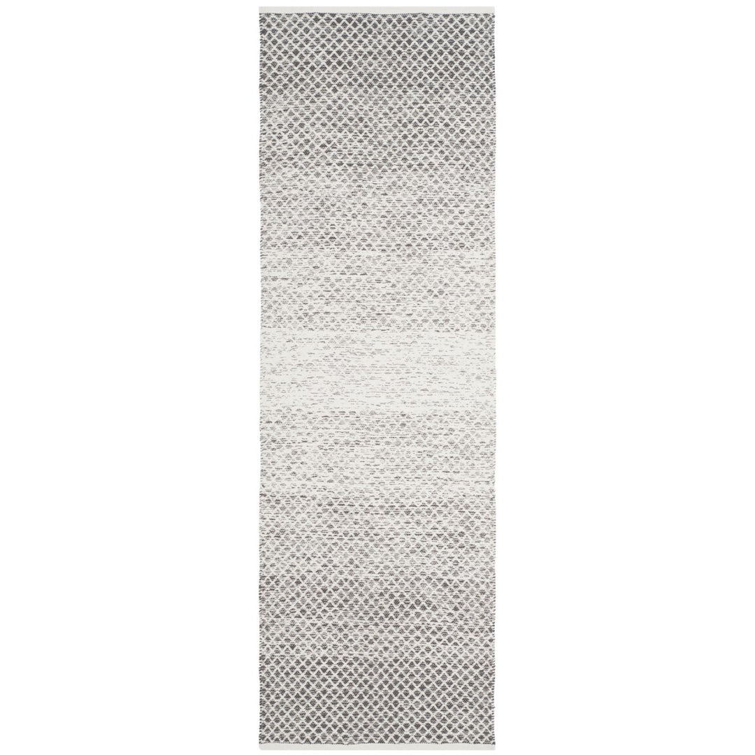 SAFAVIEH Montauk MTK601K Handwoven Light Grey /Ivory Rug Image 3