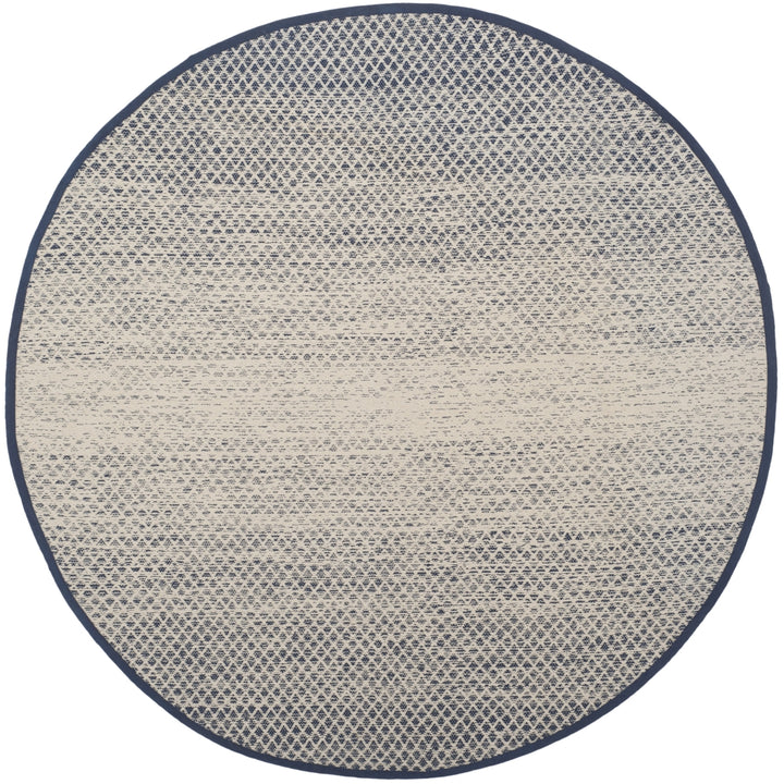 SAFAVIEH Montauk MTK601C Handwoven Navy / Ivory Rug Image 8