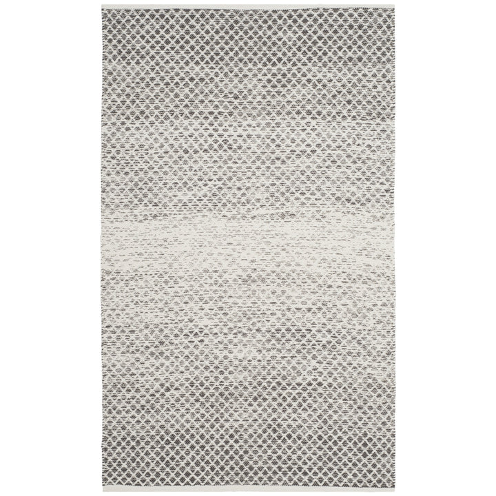 SAFAVIEH Montauk MTK601K Handwoven Light Grey /Ivory Rug Image 4