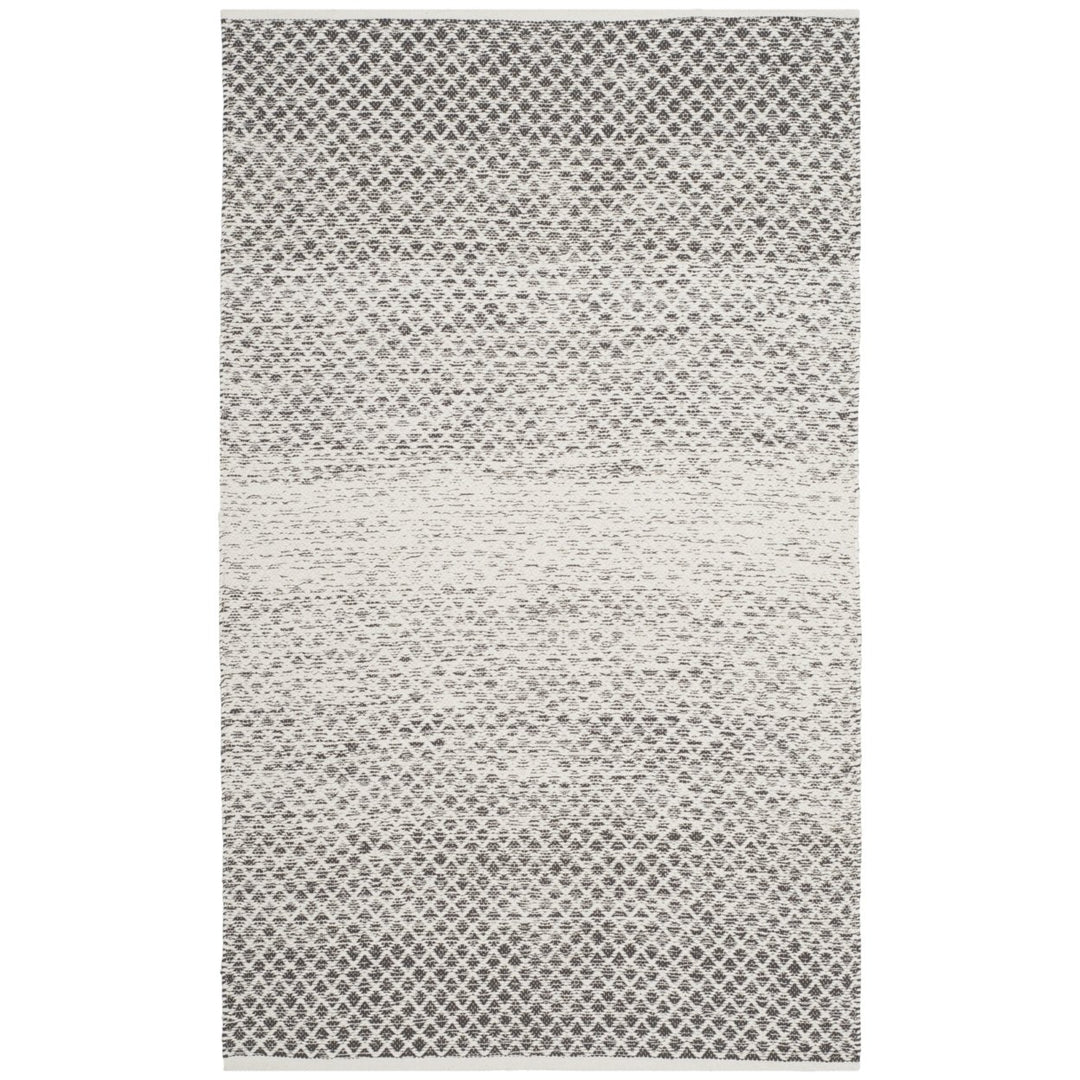 SAFAVIEH Montauk MTK601K Handwoven Light Grey /Ivory Rug Image 1