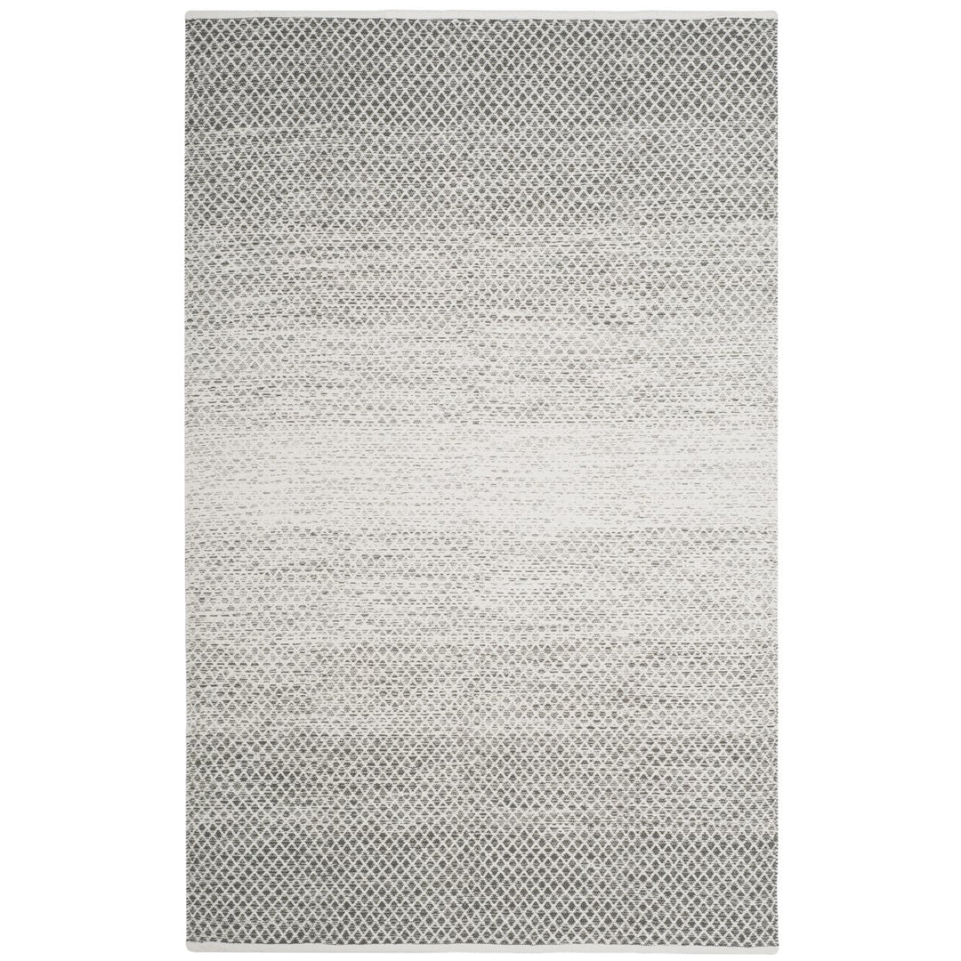 SAFAVIEH Montauk MTK601K Handwoven Light Grey /Ivory Rug Image 1