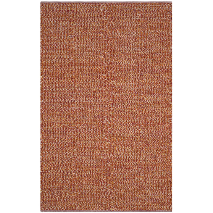 SAFAVIEH Montauk MTK602D Handwoven Orange / Multi Rug Image 1