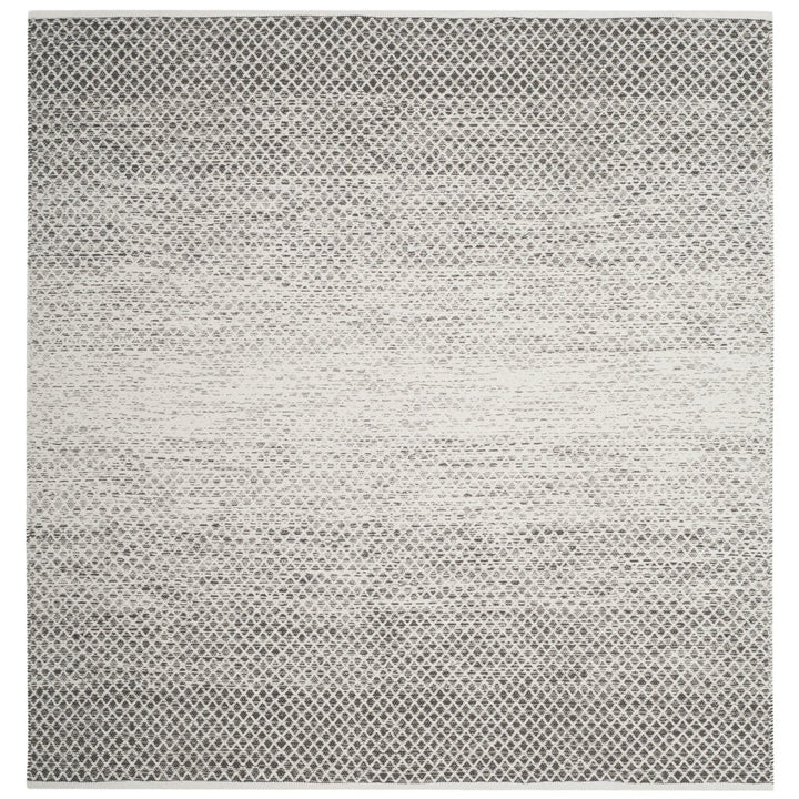 SAFAVIEH Montauk MTK601K Handwoven Light Grey /Ivory Rug Image 1