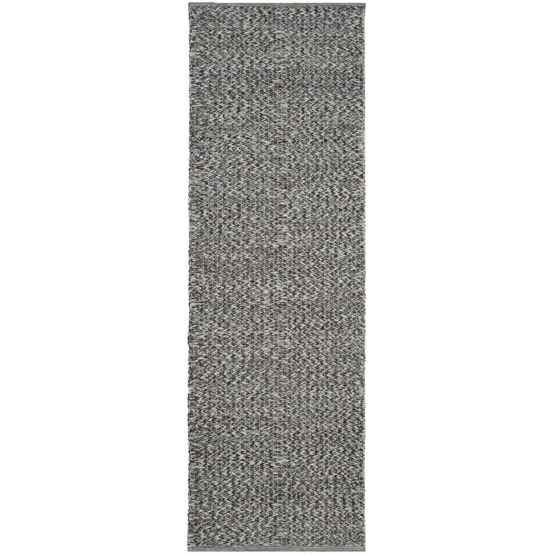 SAFAVIEH Montauk MTK602B Handwoven Blue / Multi Rug Image 1