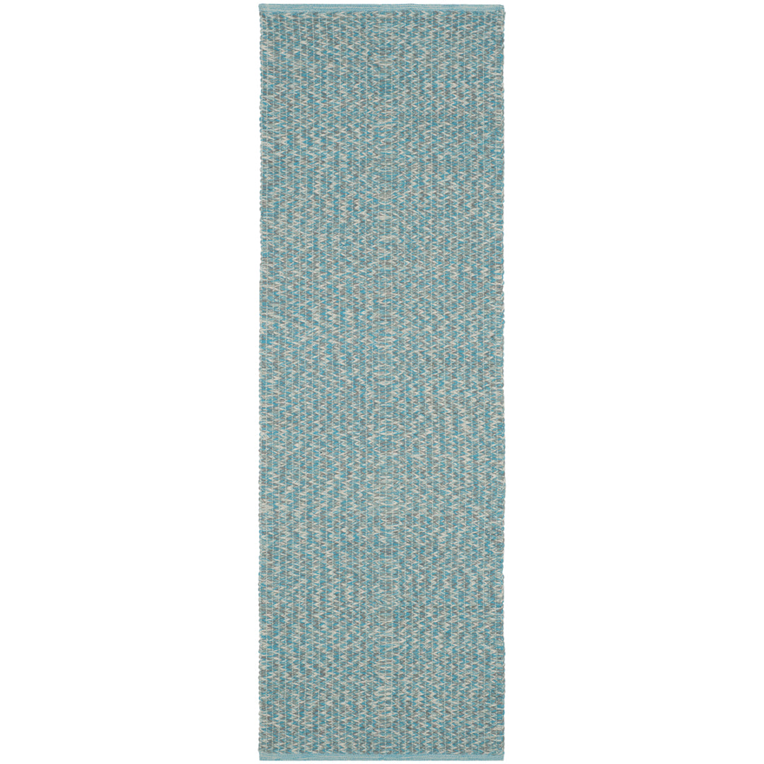 SAFAVIEH Montauk MTK602E Handwoven Turquoise / Multi Rug Image 5