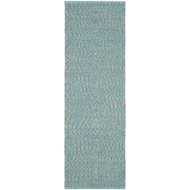 SAFAVIEH Montauk MTK602E Handwoven Turquoise / Multi Rug Image 5