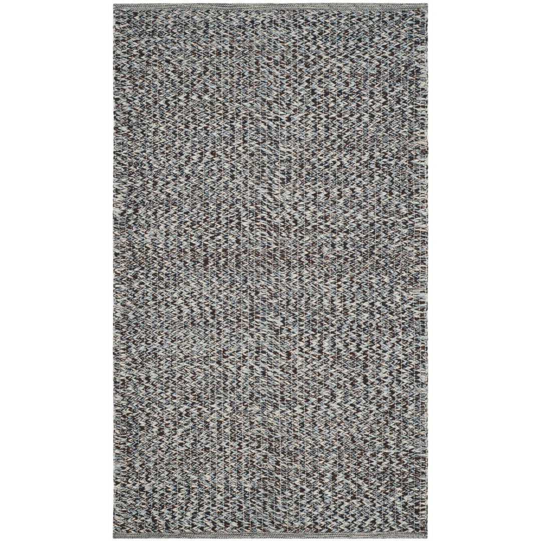 SAFAVIEH Montauk MTK602B Handwoven Blue / Multi Rug Image 1