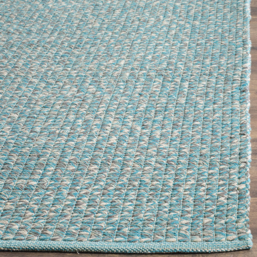 SAFAVIEH Montauk MTK602E Handwoven Turquoise / Multi Rug Image 7