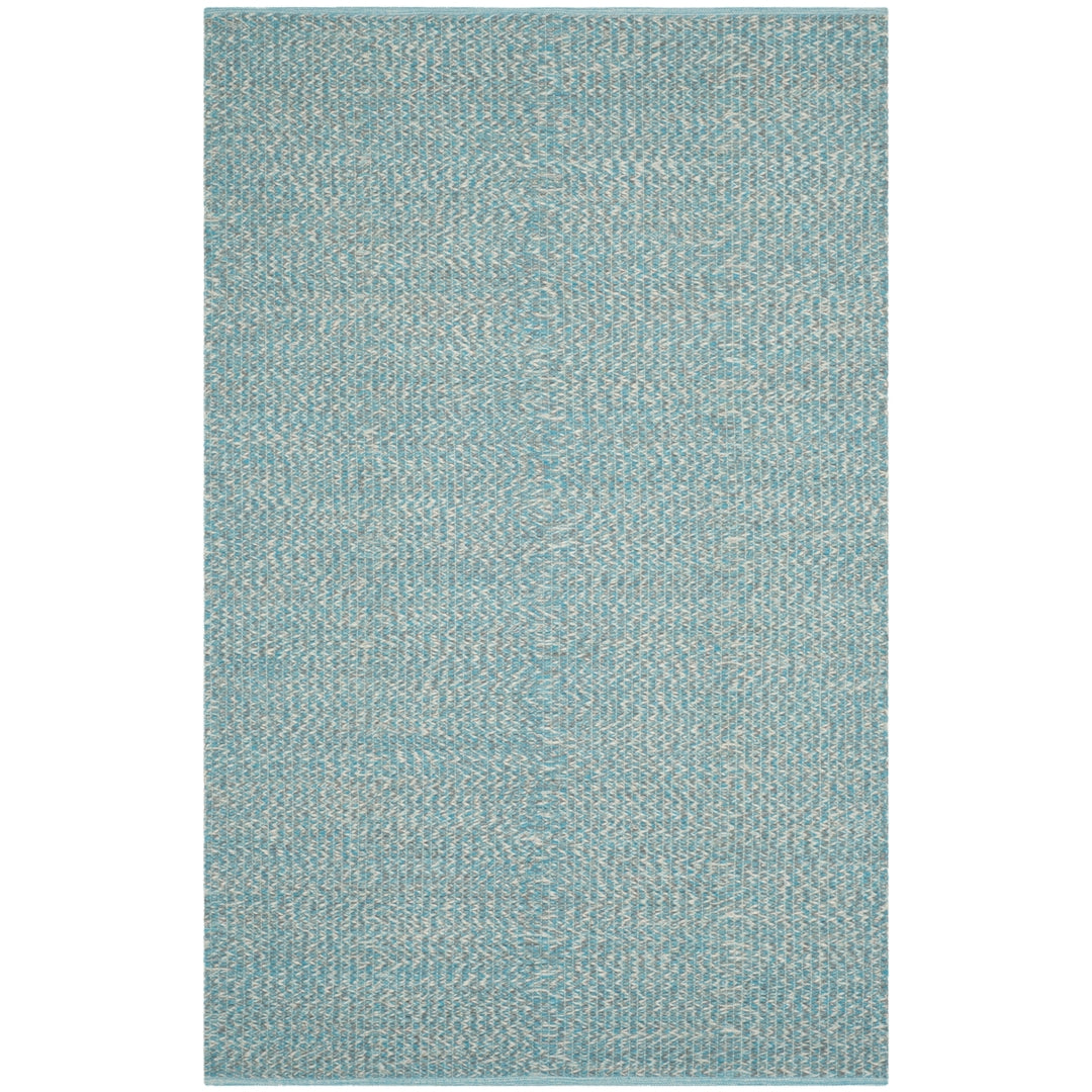 SAFAVIEH Montauk MTK602E Handwoven Turquoise / Multi Rug Image 8