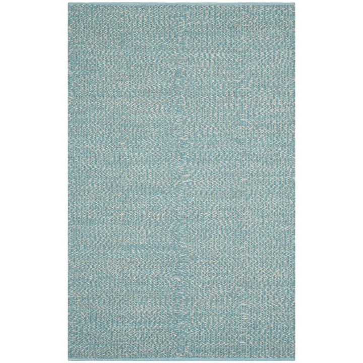 SAFAVIEH Montauk MTK602E Handwoven Turquoise / Multi Rug Image 1