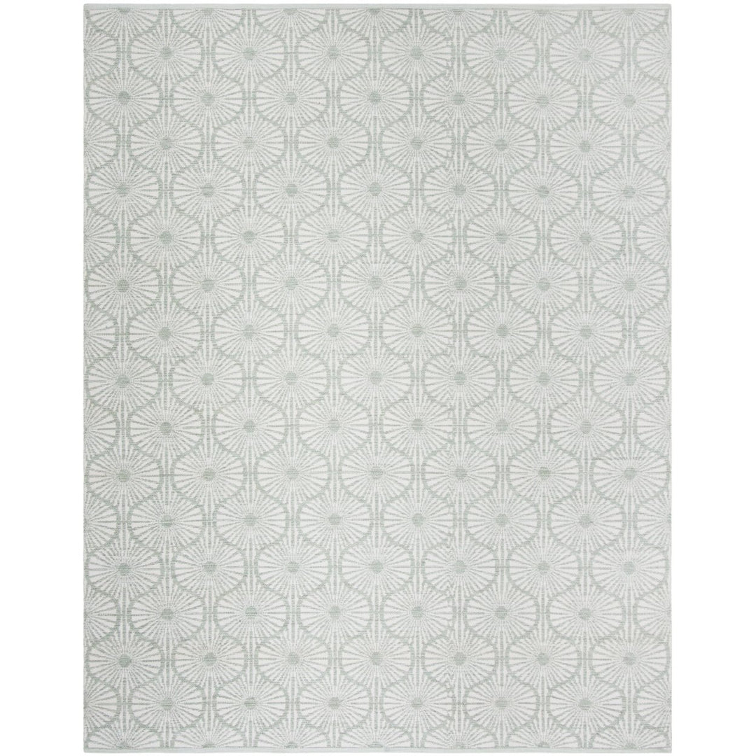 SAFAVIEH Montauk MTK606G Light Green / Ivory Rug Image 1