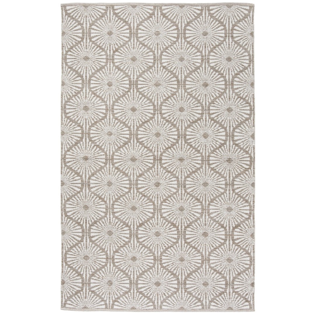 SAFAVIEH Montauk MTK606R Handwoven Beige / Ivory Rug Image 1