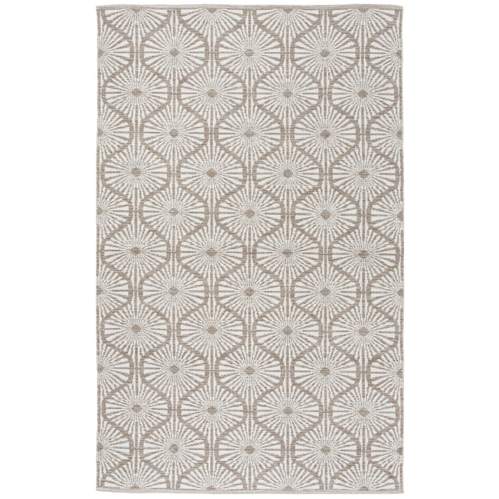 SAFAVIEH Montauk MTK606R Handwoven Beige / Ivory Rug Image 1