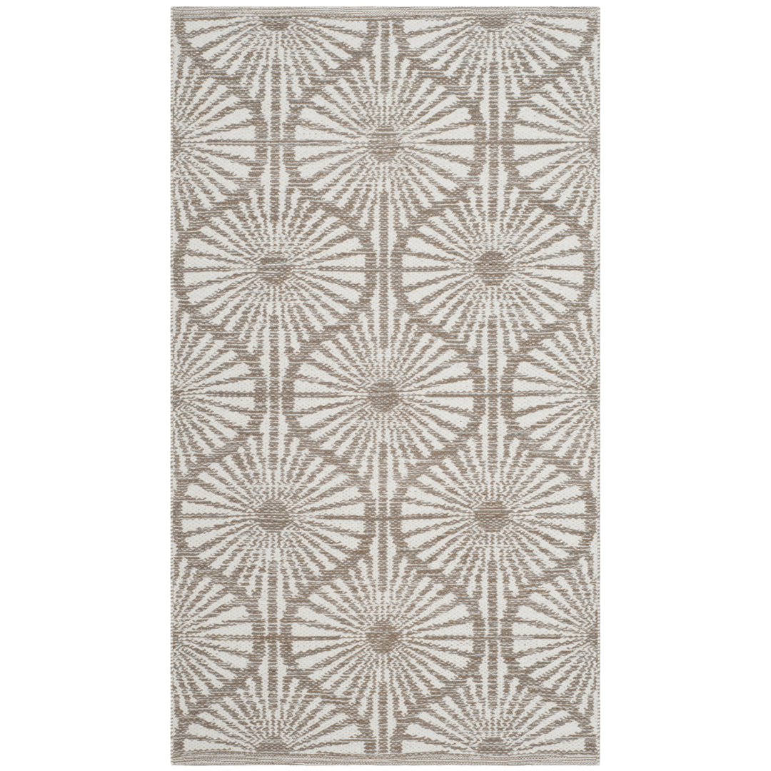 SAFAVIEH Montauk MTK606R Handwoven Beige / Ivory Rug Image 5