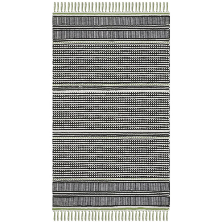 SAFAVIEH Montauk MTK607G Handwoven Green / Multi Rug Image 1