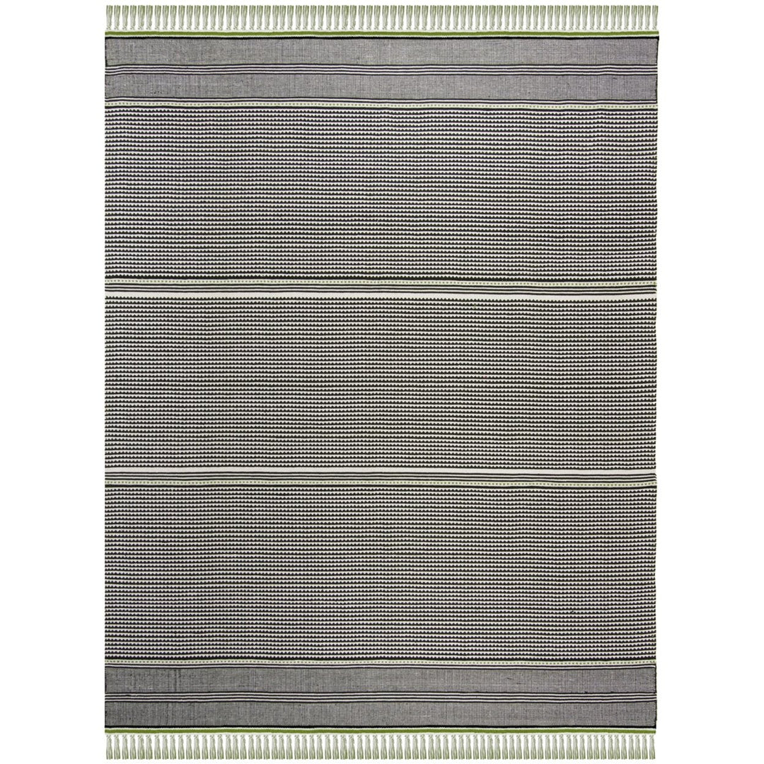 SAFAVIEH Montauk MTK607G Handwoven Green / Multi Rug Image 1