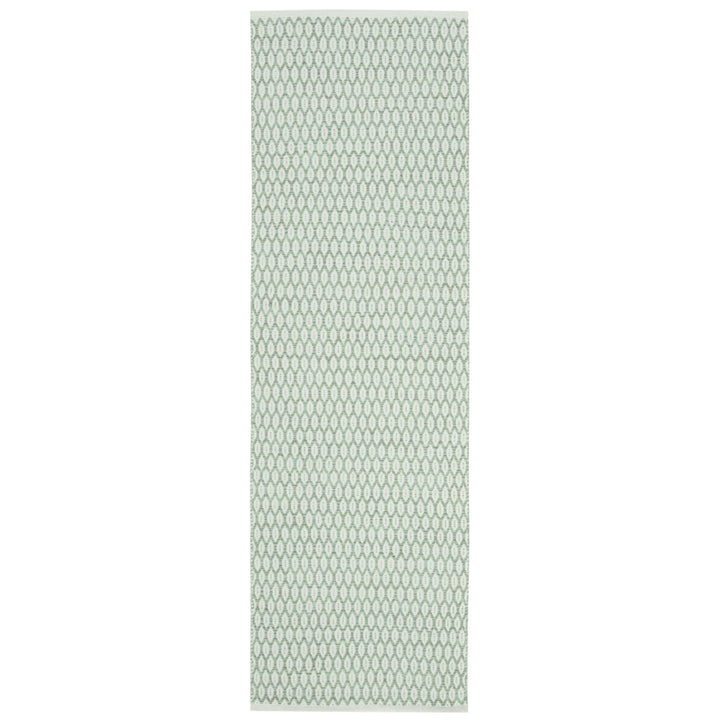 SAFAVIEH Montauk MTK608G Light Green / Ivory Rug Image 5