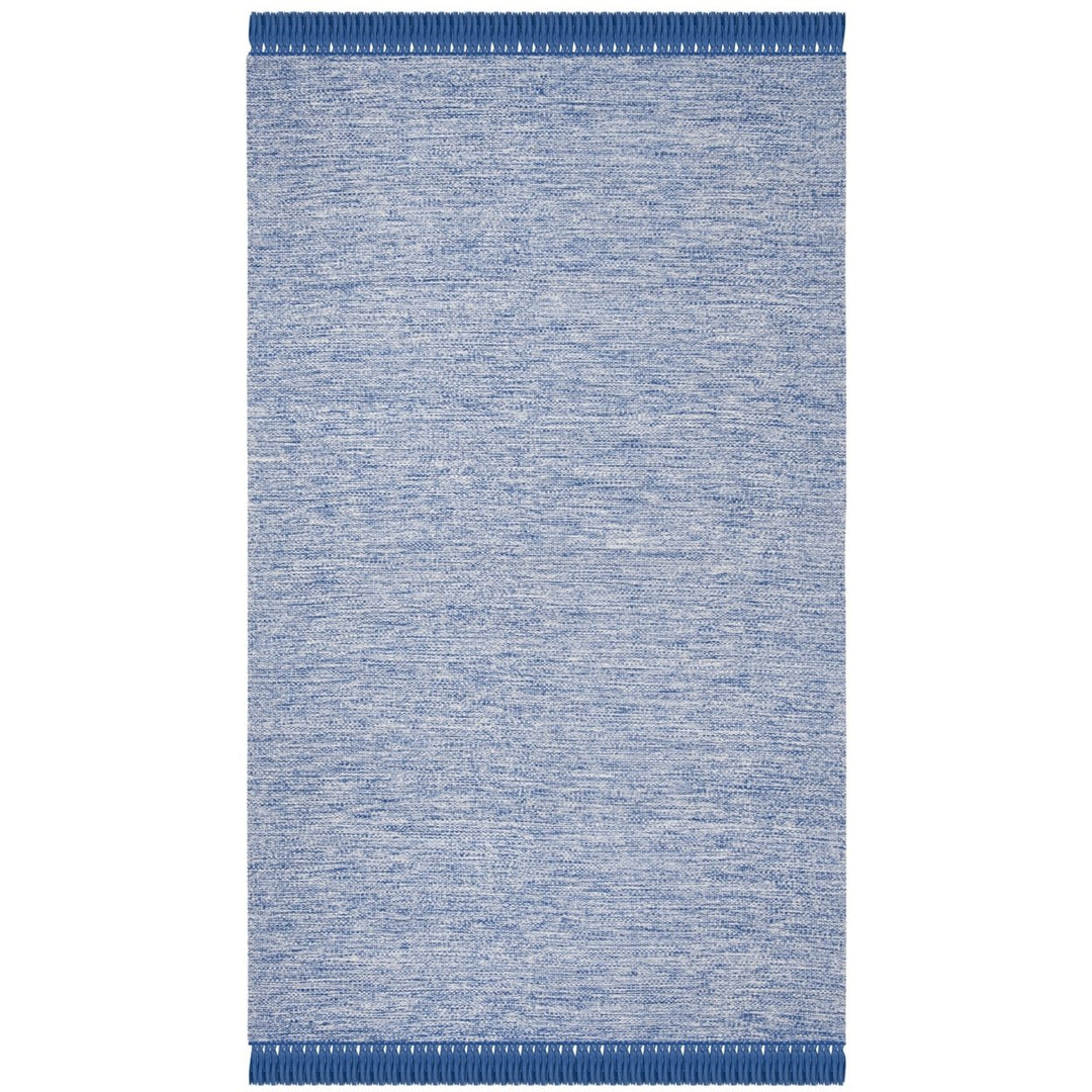 SAFAVIEH Montauk Collection MTK610B Handwoven Blue Rug Image 1