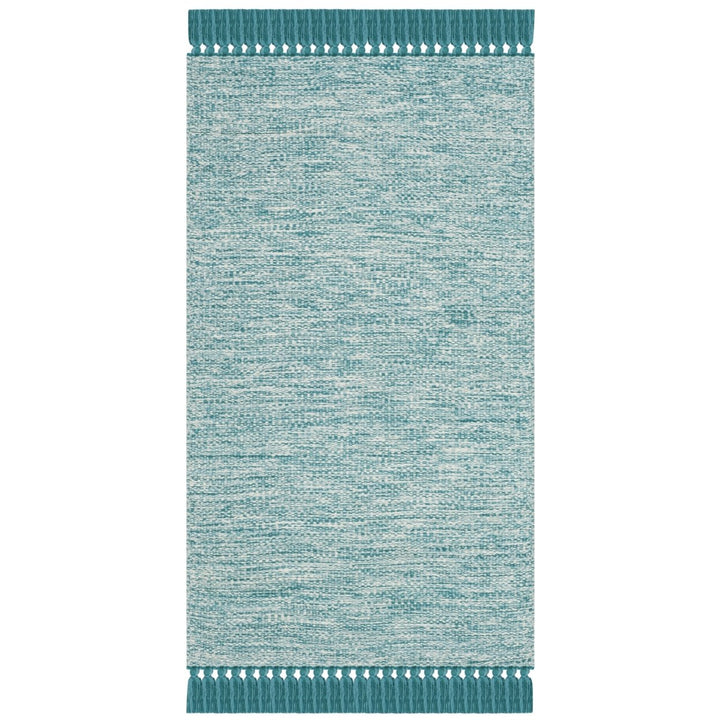 SAFAVIEH Montauk MTK610E Handwoven Turquoise Rug Image 4