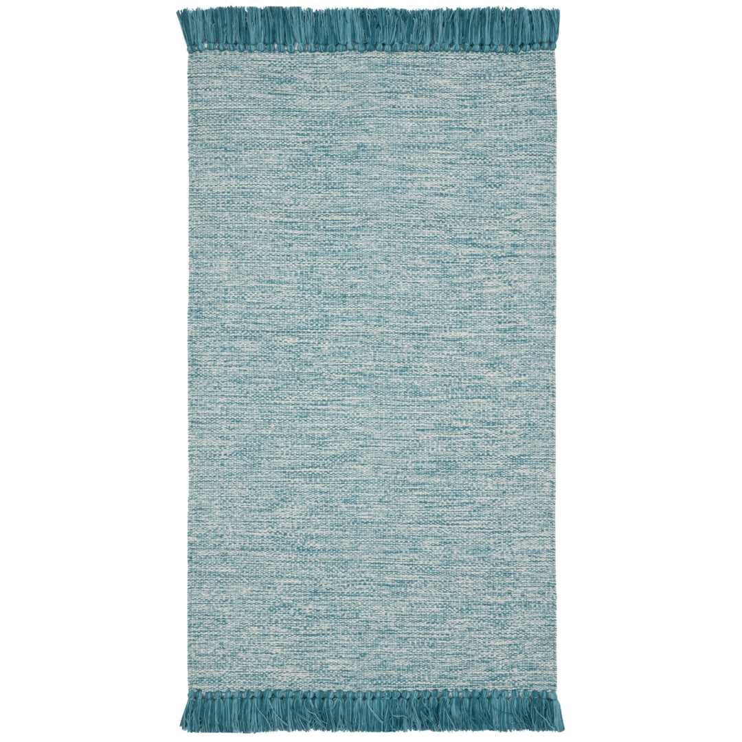 SAFAVIEH Montauk MTK610E Handwoven Turquoise Rug Image 5