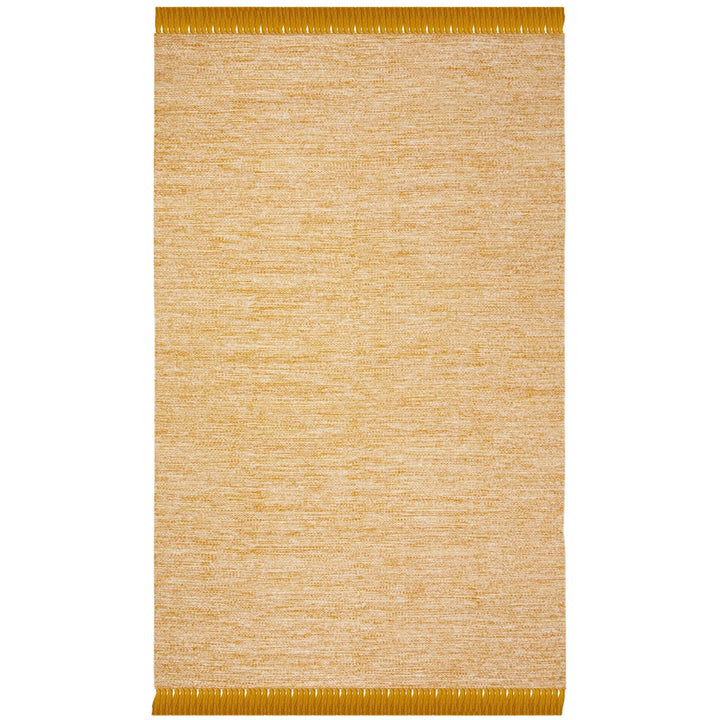 SAFAVIEH Montauk Collection MTK610I Handwoven Gold Rug Image 4