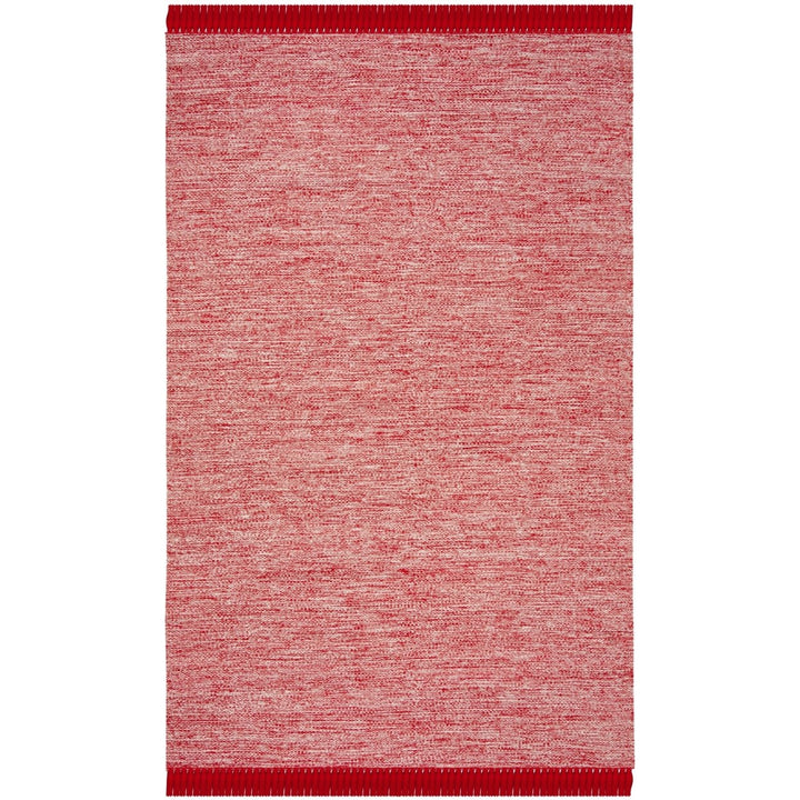 SAFAVIEH Montauk Collection MTK610N Handwoven Red Rug Image 1