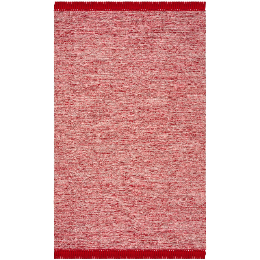 SAFAVIEH Montauk Collection MTK610N Handwoven Red Rug Image 1