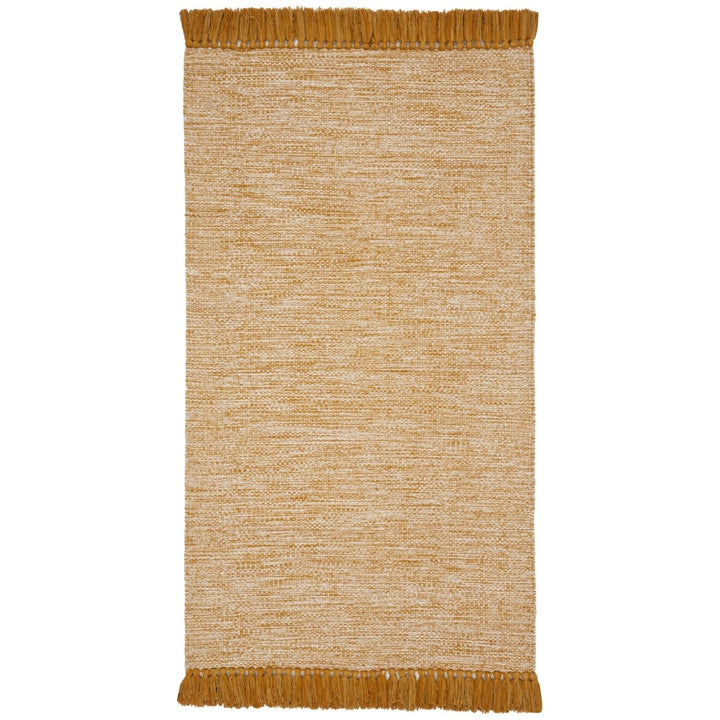 SAFAVIEH Montauk Collection MTK610I Handwoven Gold Rug Image 5