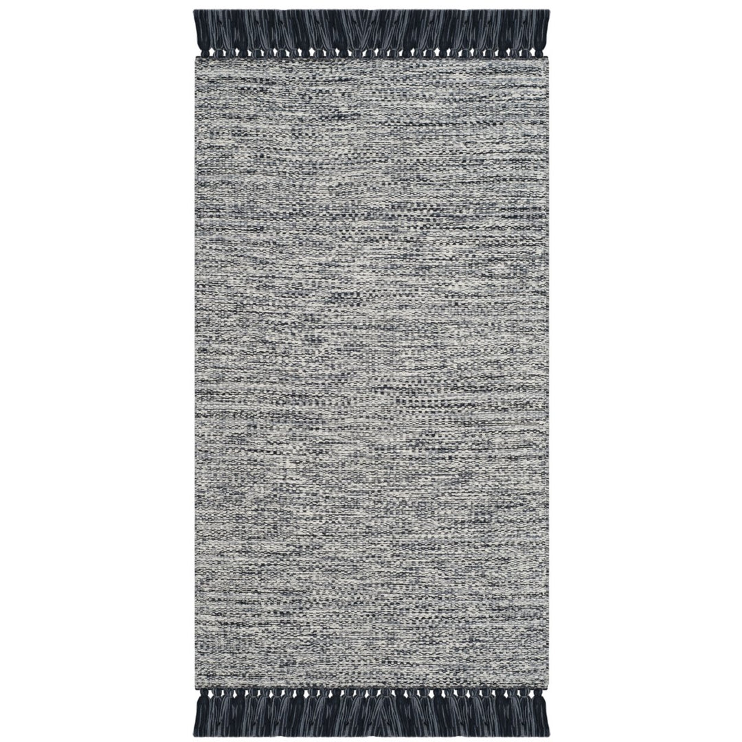 SAFAVIEH Montauk Collection MTK610M Handwoven Grey Rug Image 2