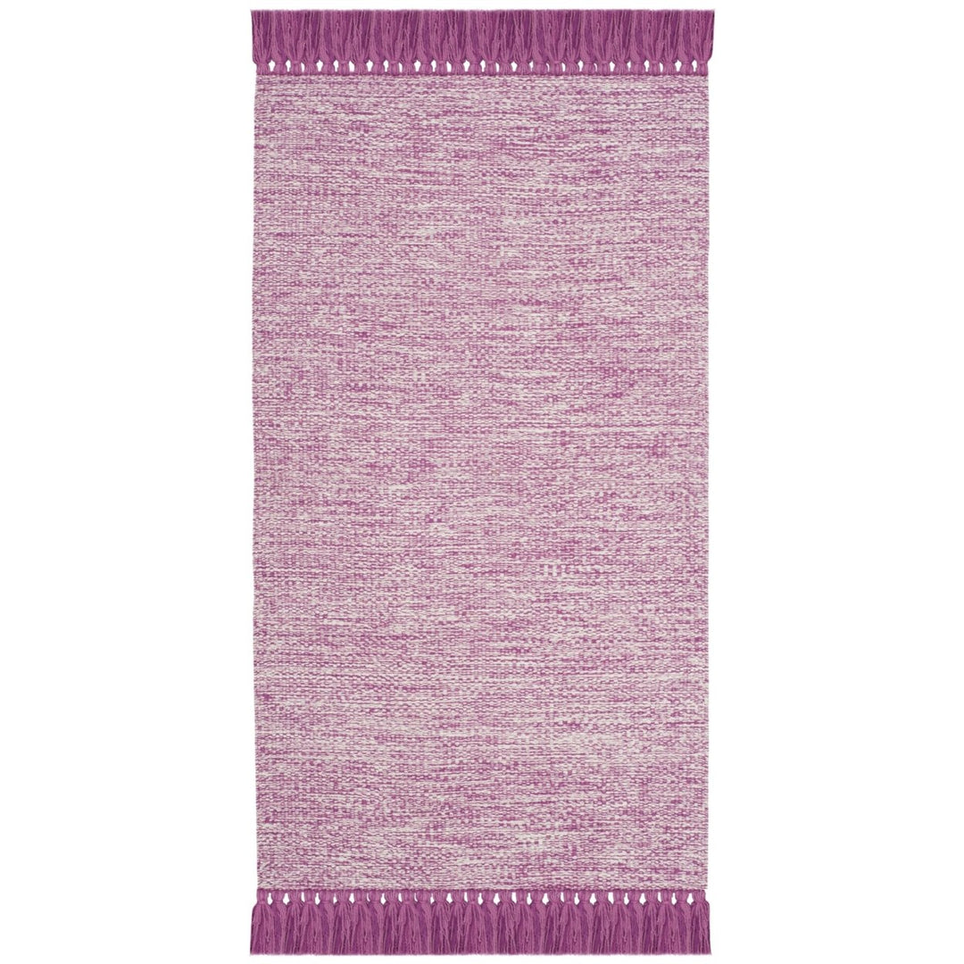 SAFAVIEH Montauk Collection MTK610P Handwoven Pink Rug Image 2