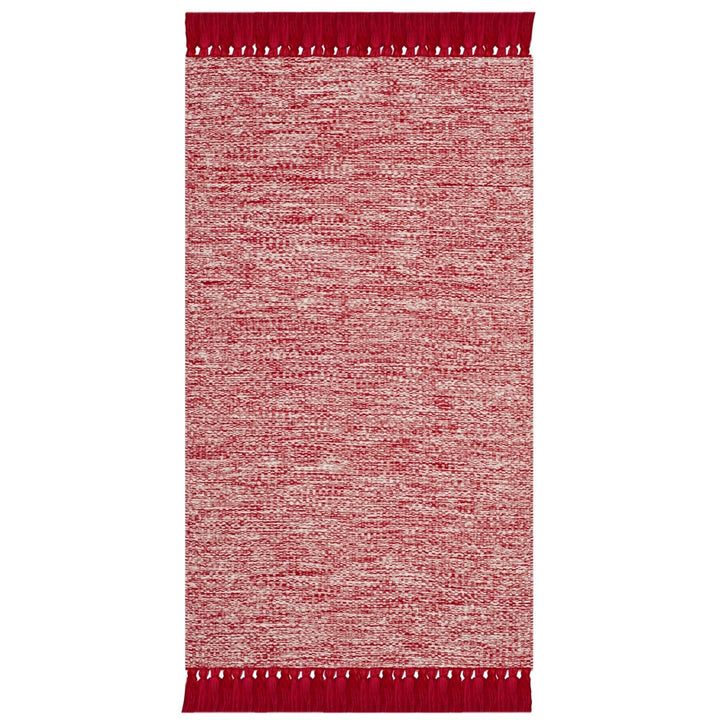 SAFAVIEH Montauk Collection MTK610N Handwoven Red Rug Image 4