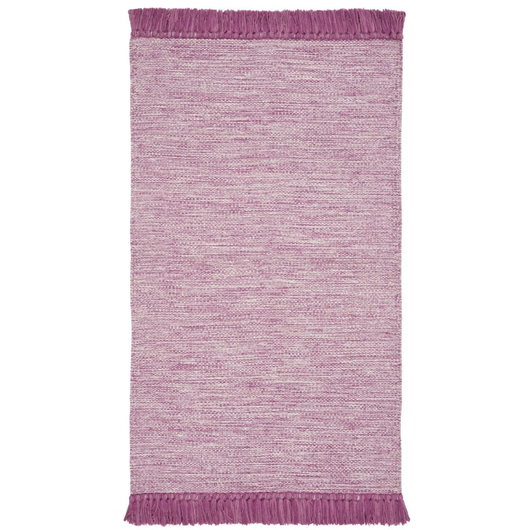 SAFAVIEH Montauk Collection MTK610P Handwoven Pink Rug Image 5