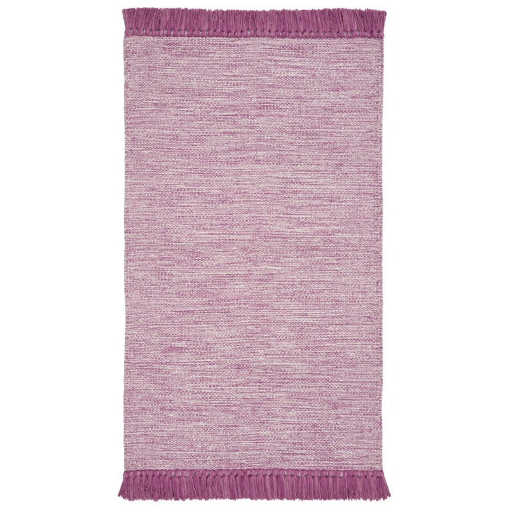 SAFAVIEH Montauk Collection MTK610P Handwoven Pink Rug Image 5