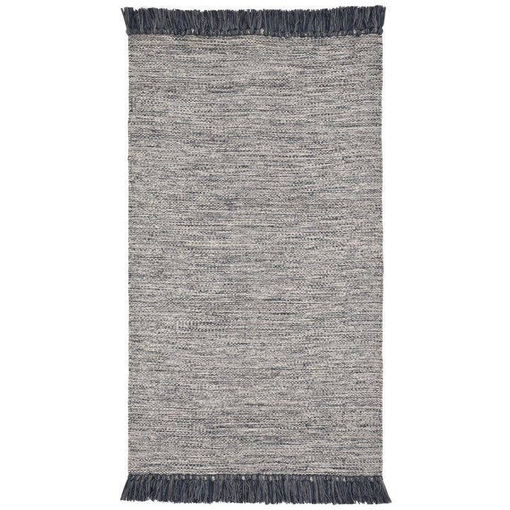 SAFAVIEH Montauk Collection MTK610M Handwoven Grey Rug Image 1